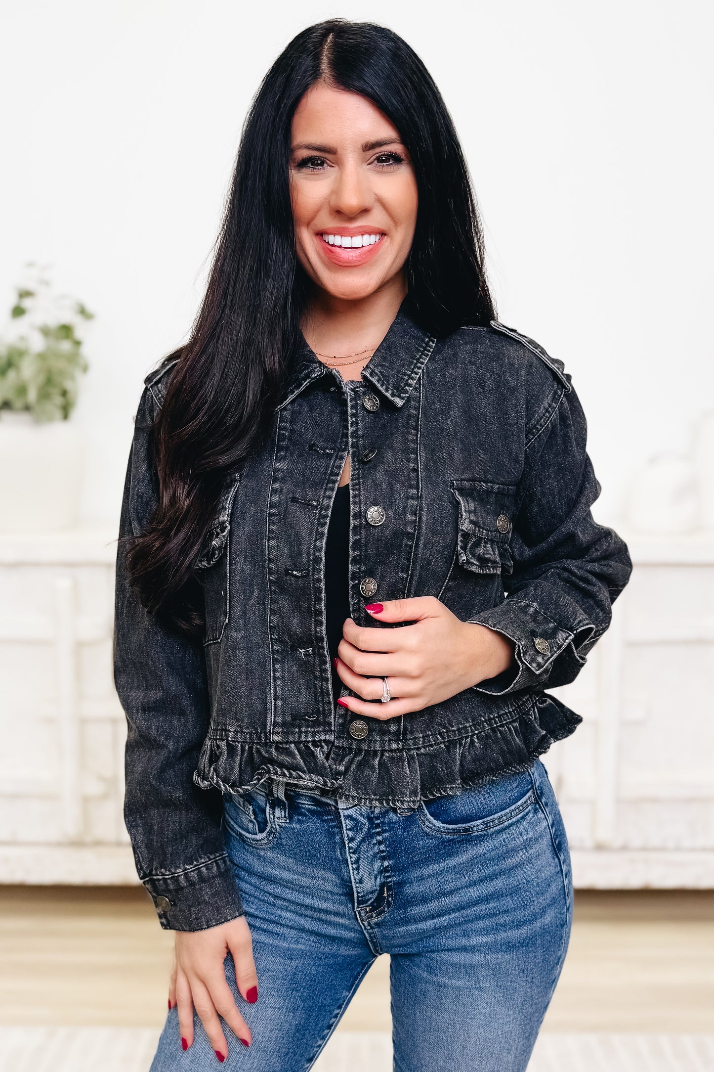 All For The Good Denim Jacket - 2 Colors!