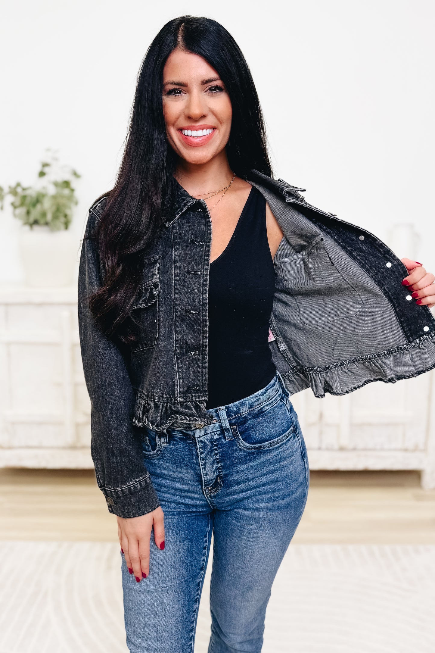 All For The Good Denim Jacket - 2 Colors!