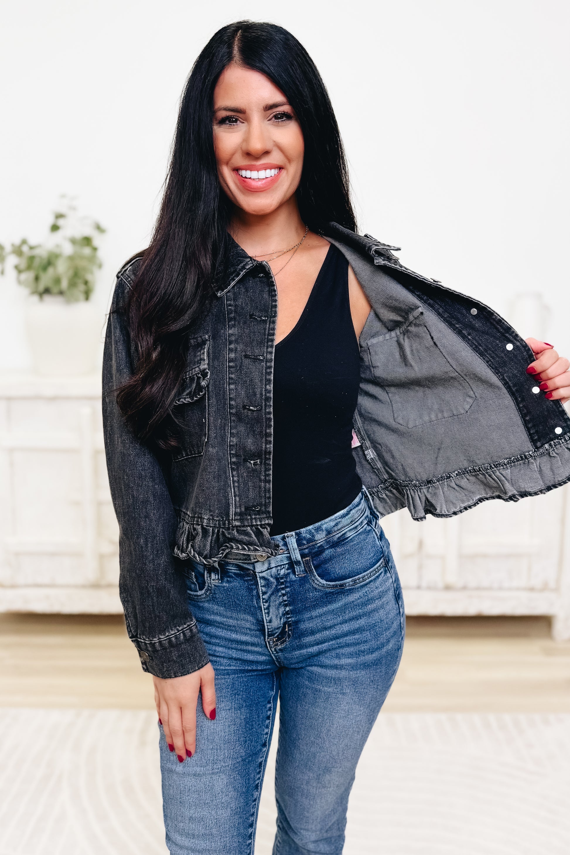 All For The Good Denim Jacket - 2 Colors!