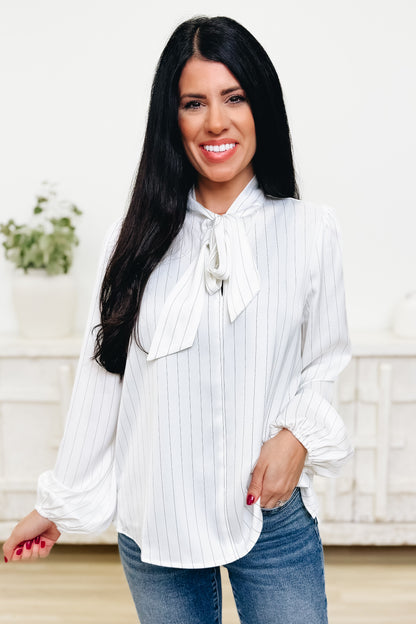 Ribbon Stripe That's Right Top