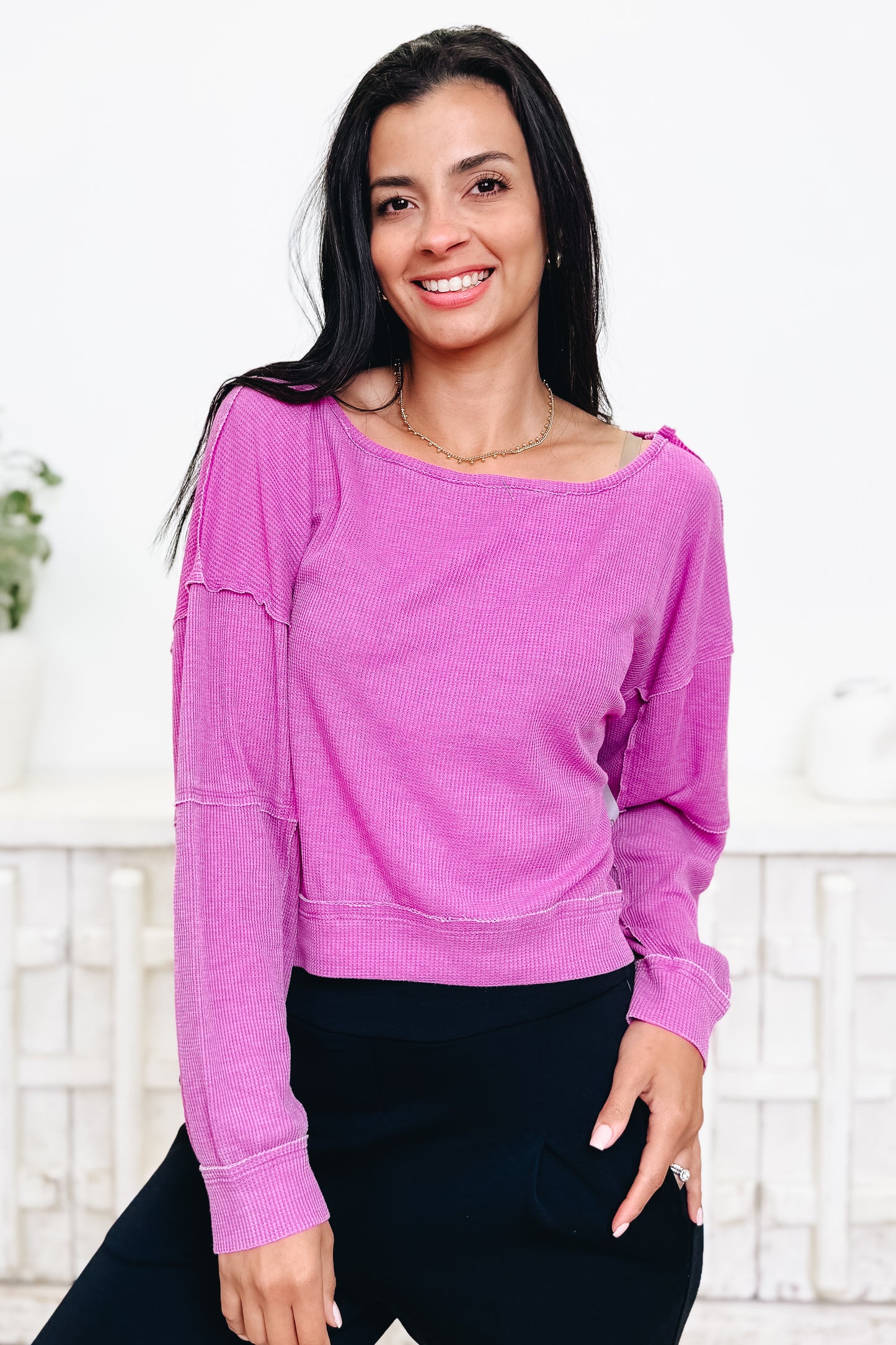 Weekend Mood Boatneck Pullover - 10 Colors!