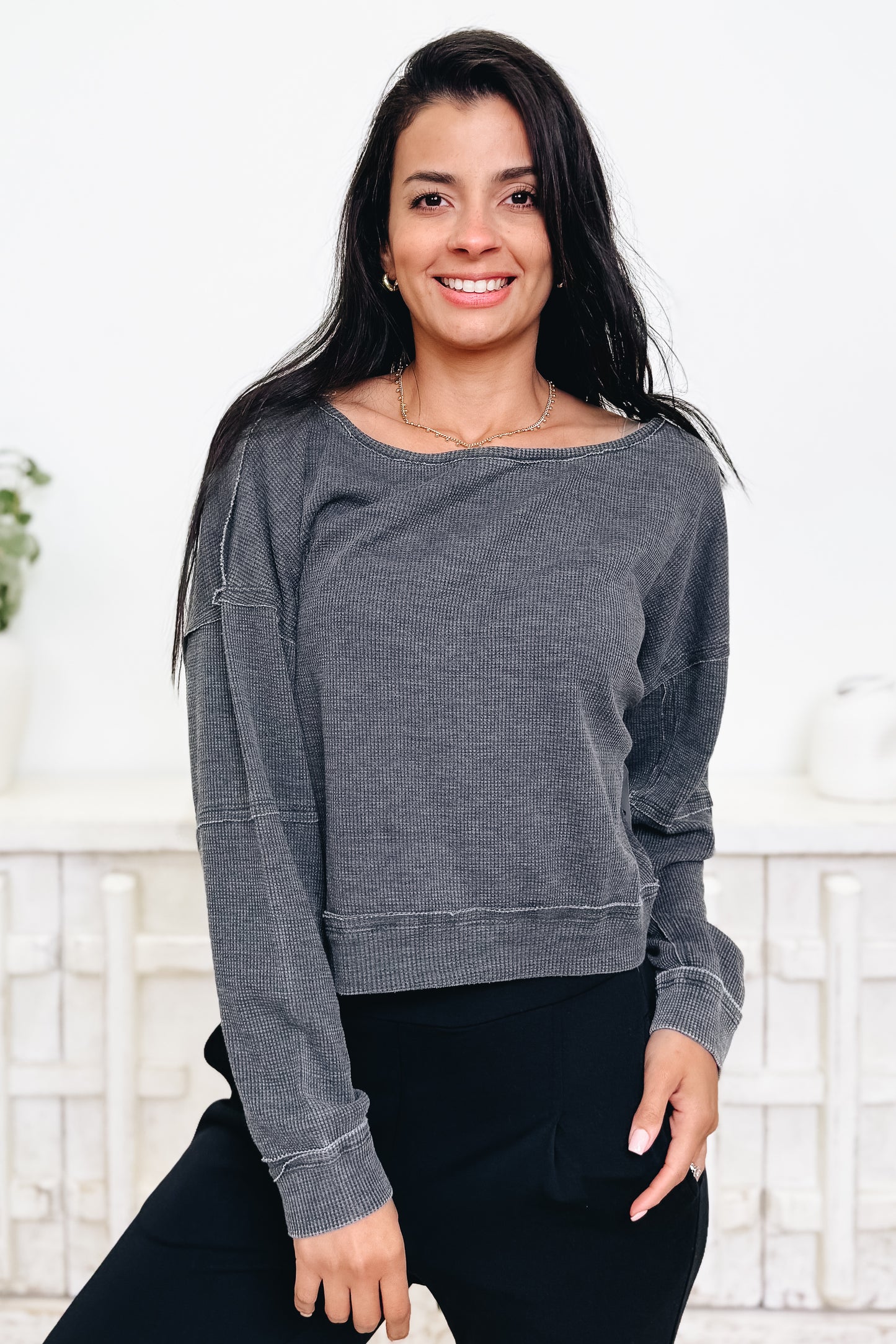 Weekend Mood Boatneck Pullover - 10 Colors!