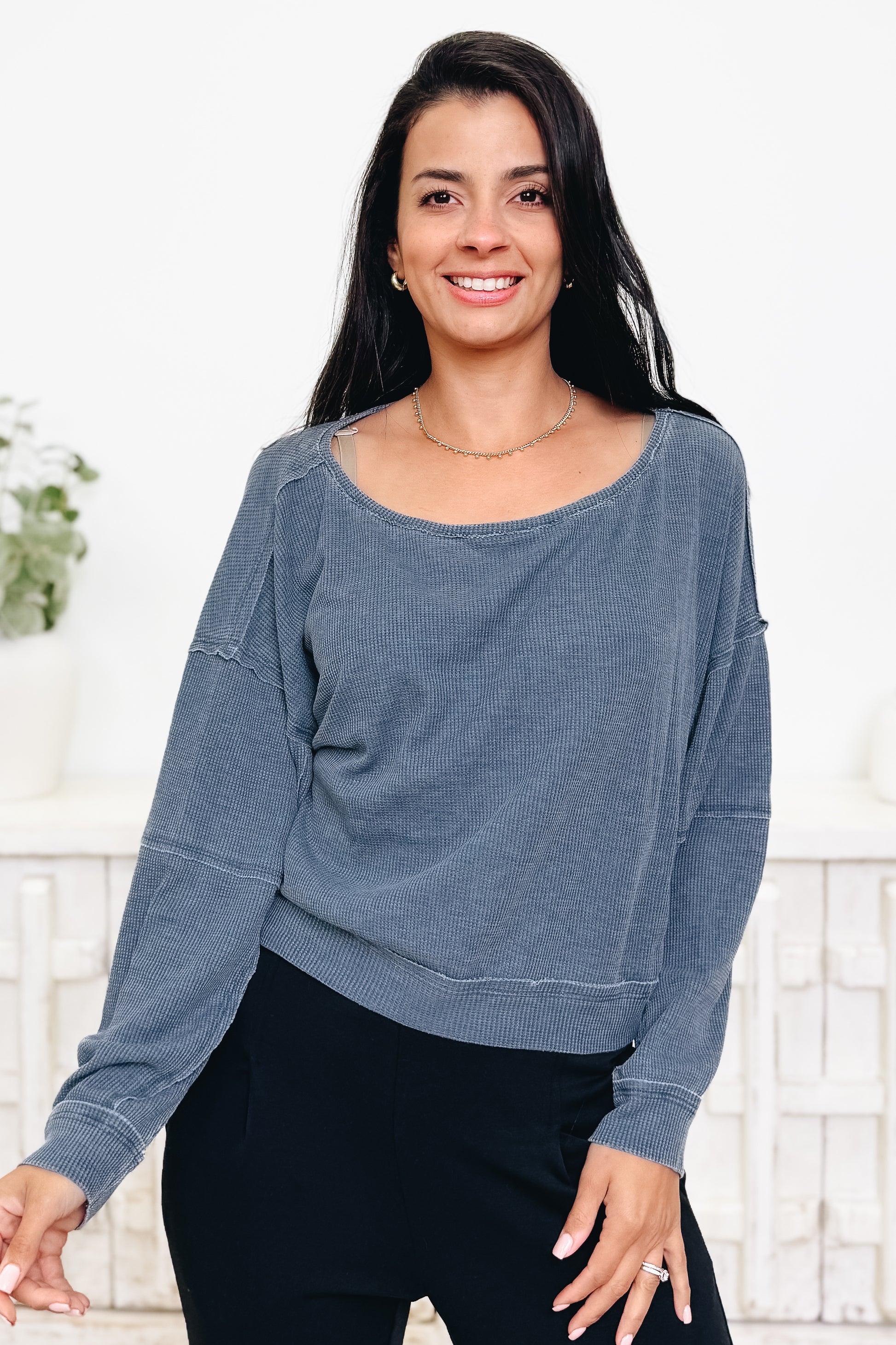 Weekend Mood Boatneck Pullover - 10 Colors!