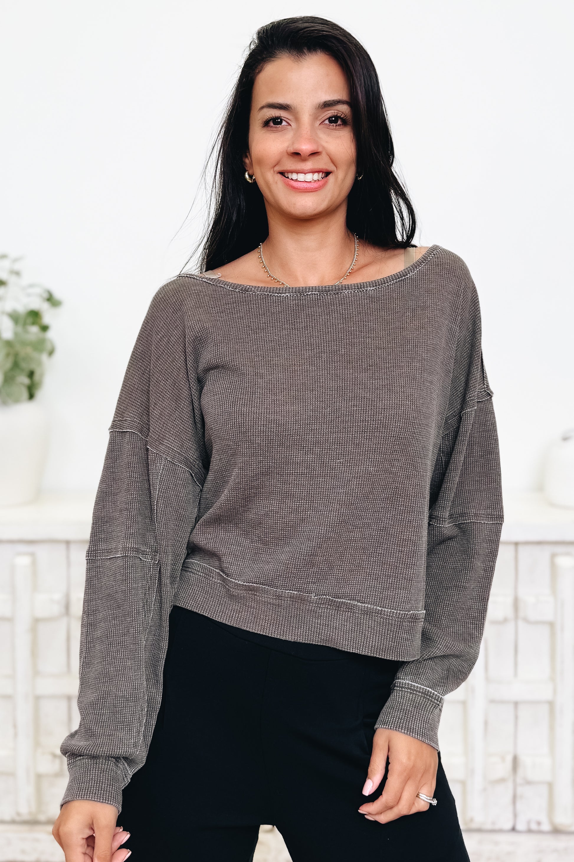 Weekend Mood Boatneck Pullover - 10 Colors!