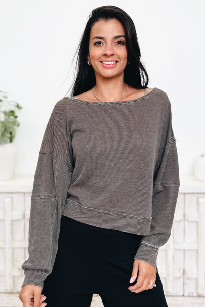 Weekend Mood Boatneck Pullover - 10 Colors!