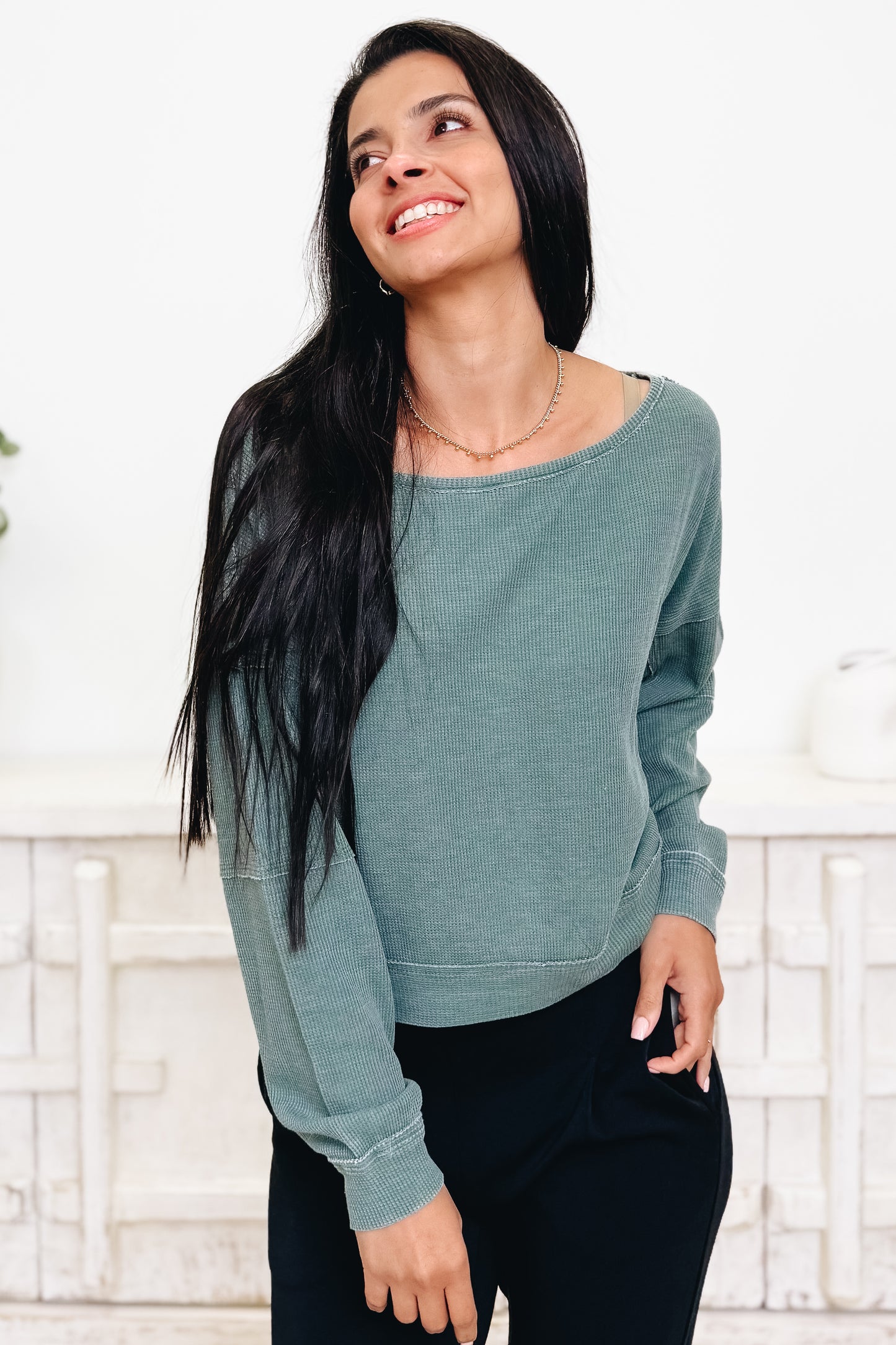 Weekend Mood Boatneck Pullover - 10 Colors!