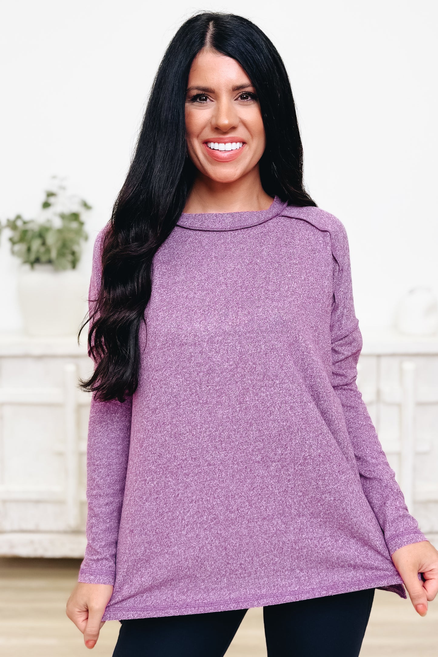 Purposeful As It Seams Top - 10 Colors!