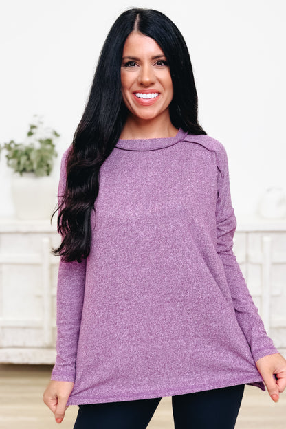 Purposeful As It Seams Top - 10 Colors!