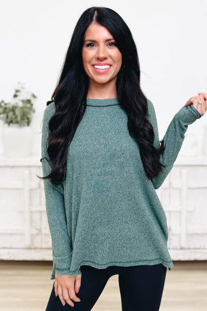 Purposeful As It Seams Top - 10 Colors!