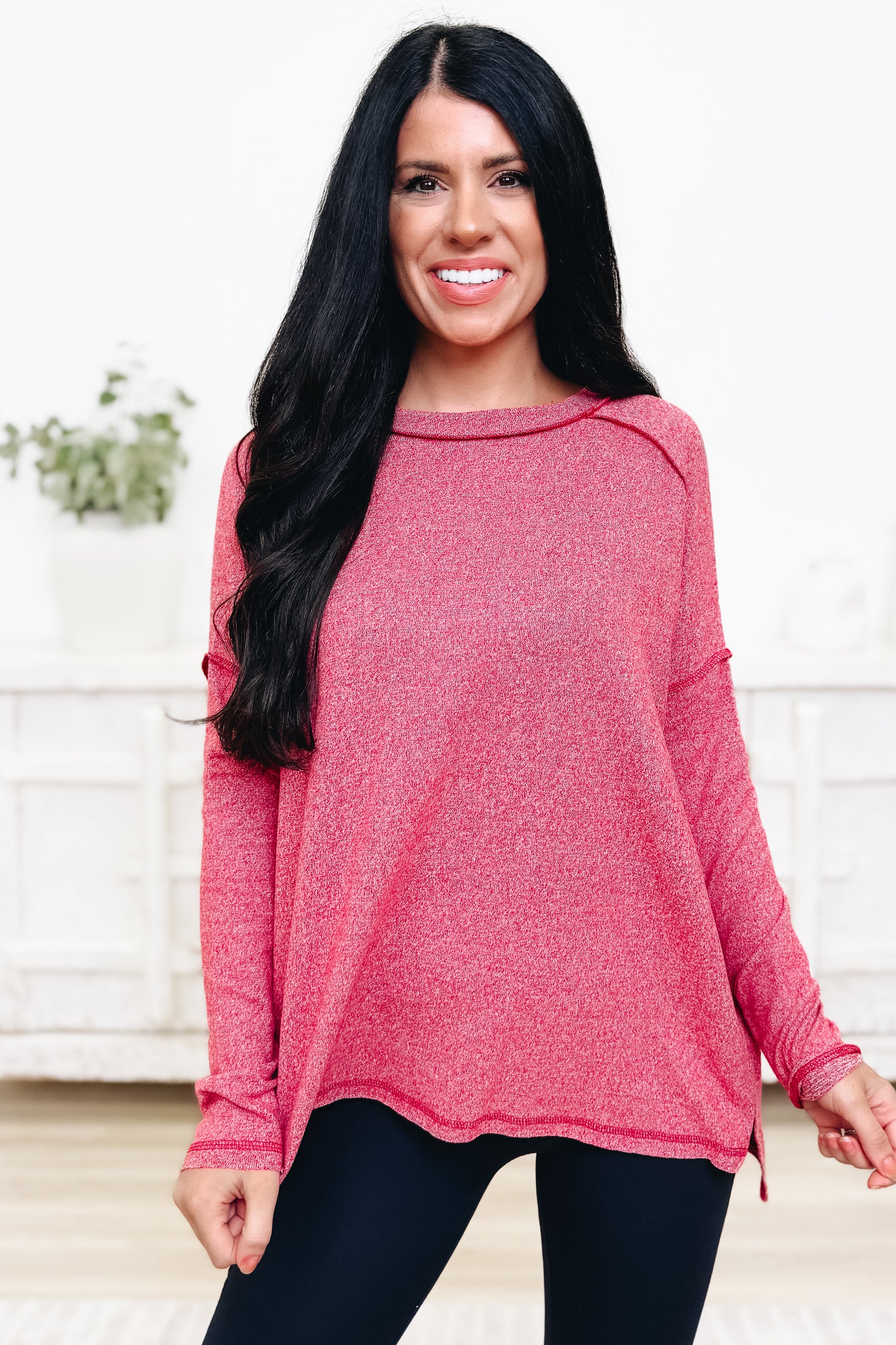 Purposeful As It Seams Top - 10 Colors!