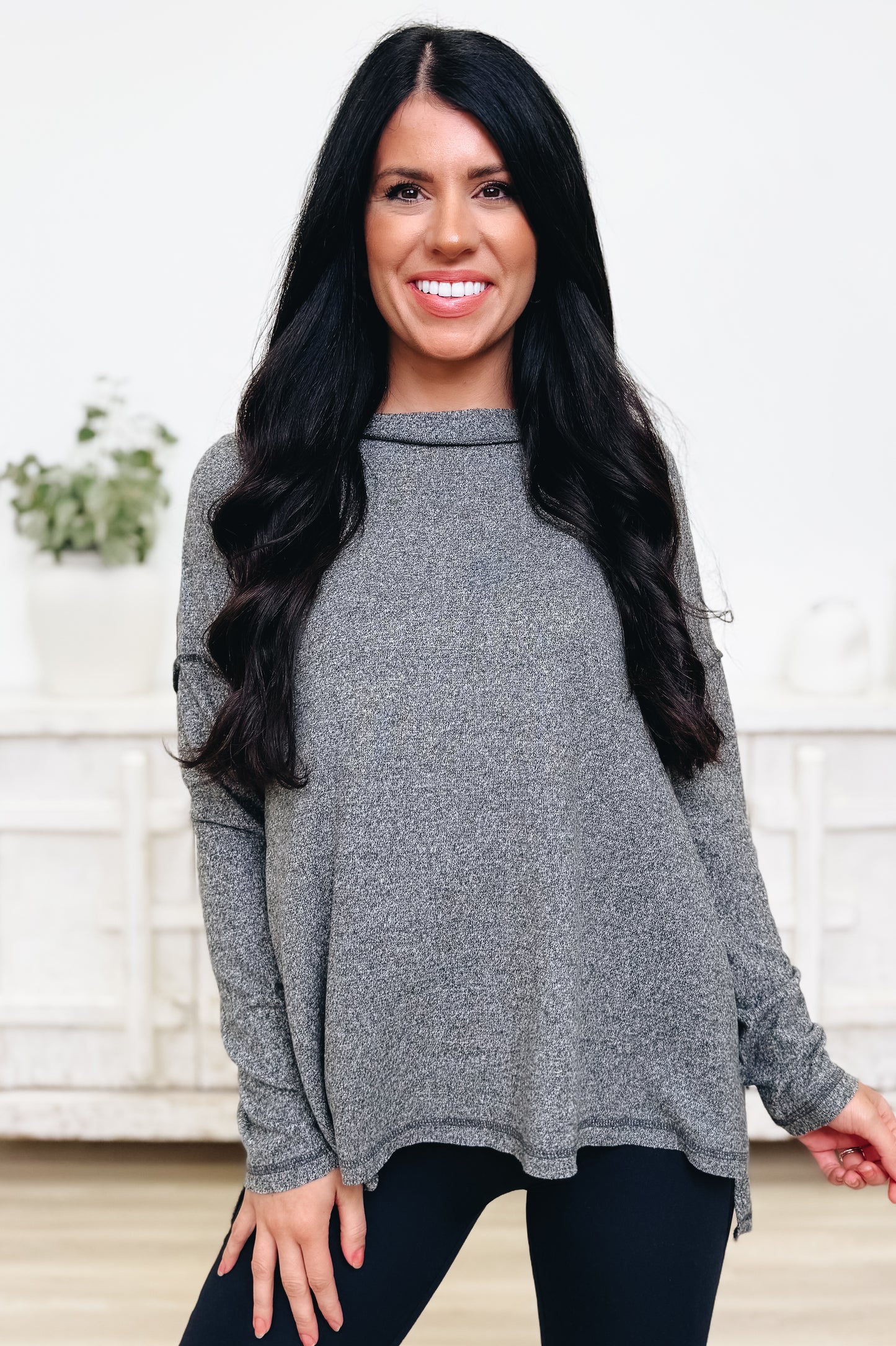 Purposeful As It Seams Top - 10 Colors!