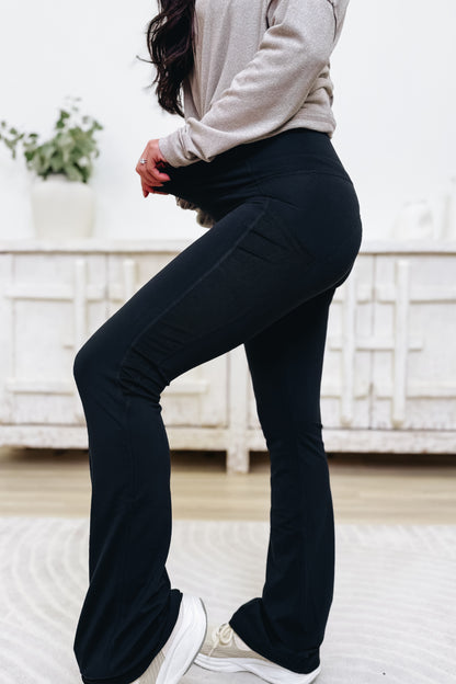 Venice Flare Leggings - Black