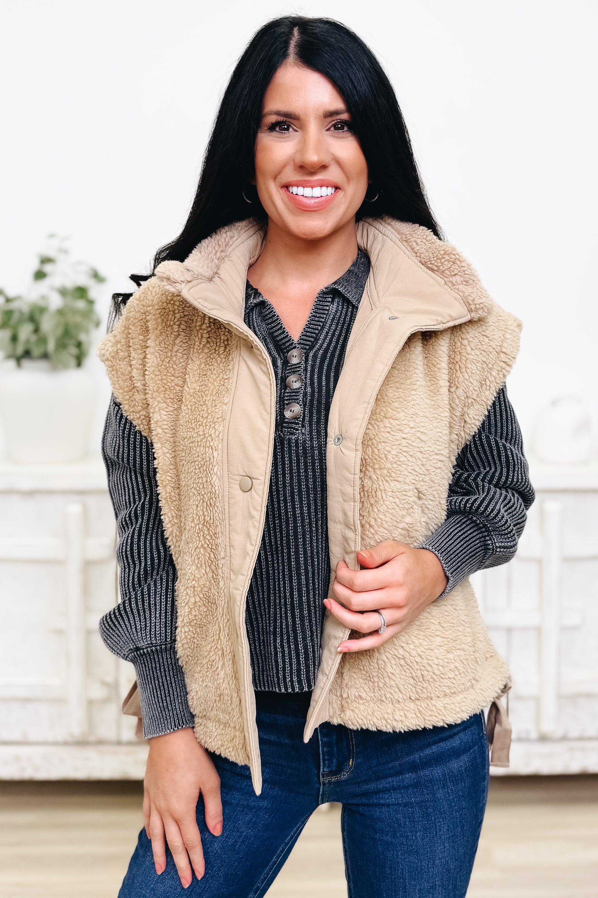 All Ties Together Jacket Vest - 2 Colors!