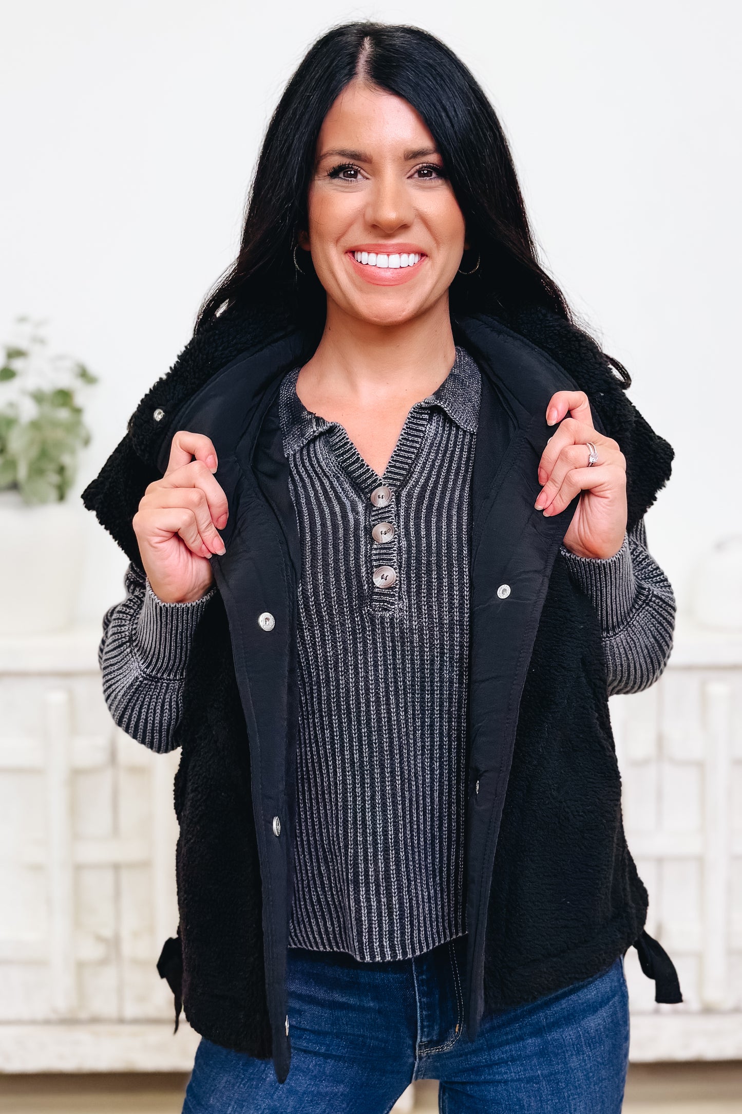 All Ties Together Jacket Vest - 2 Colors!