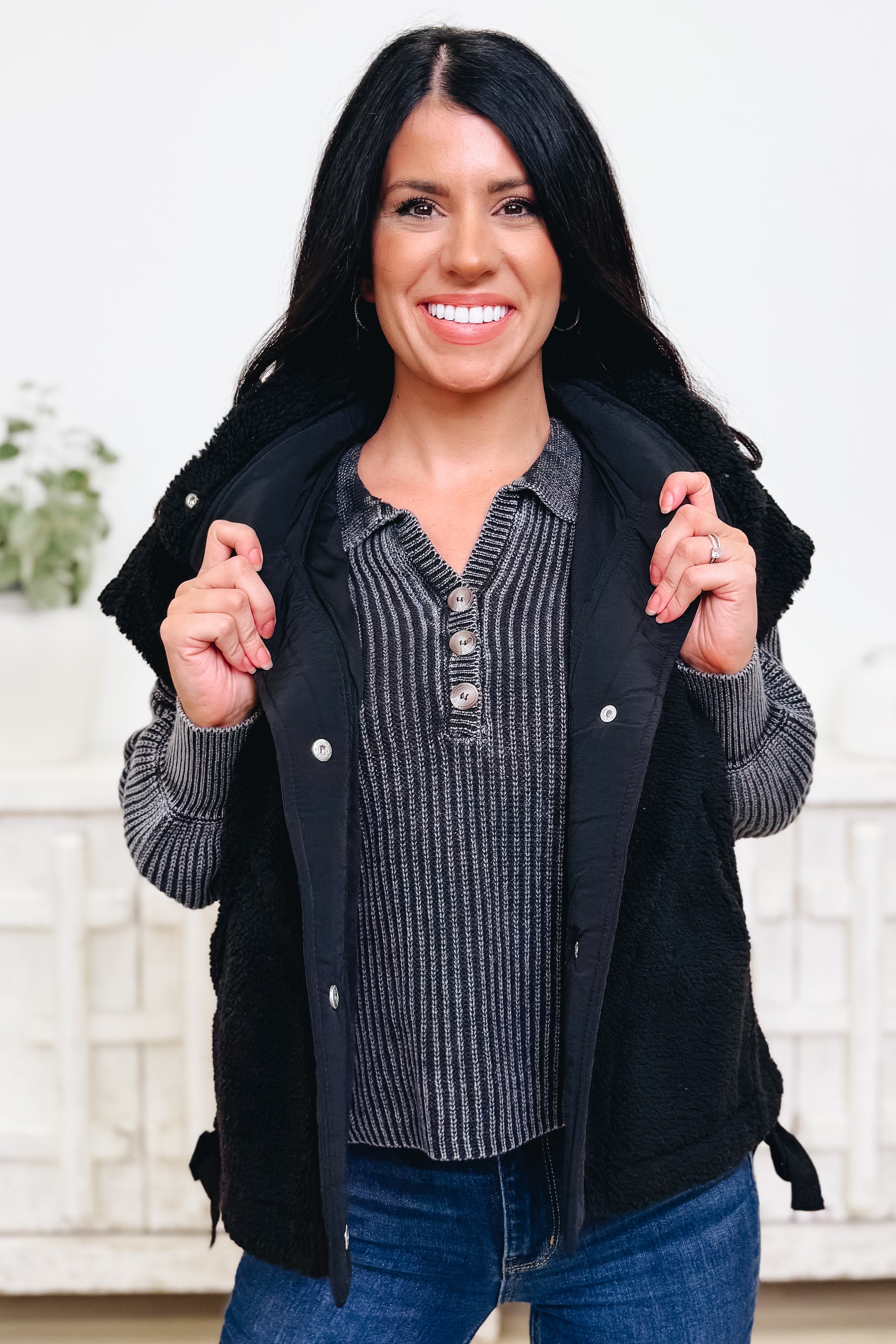 All Ties Together Jacket Vest - 2 Colors!