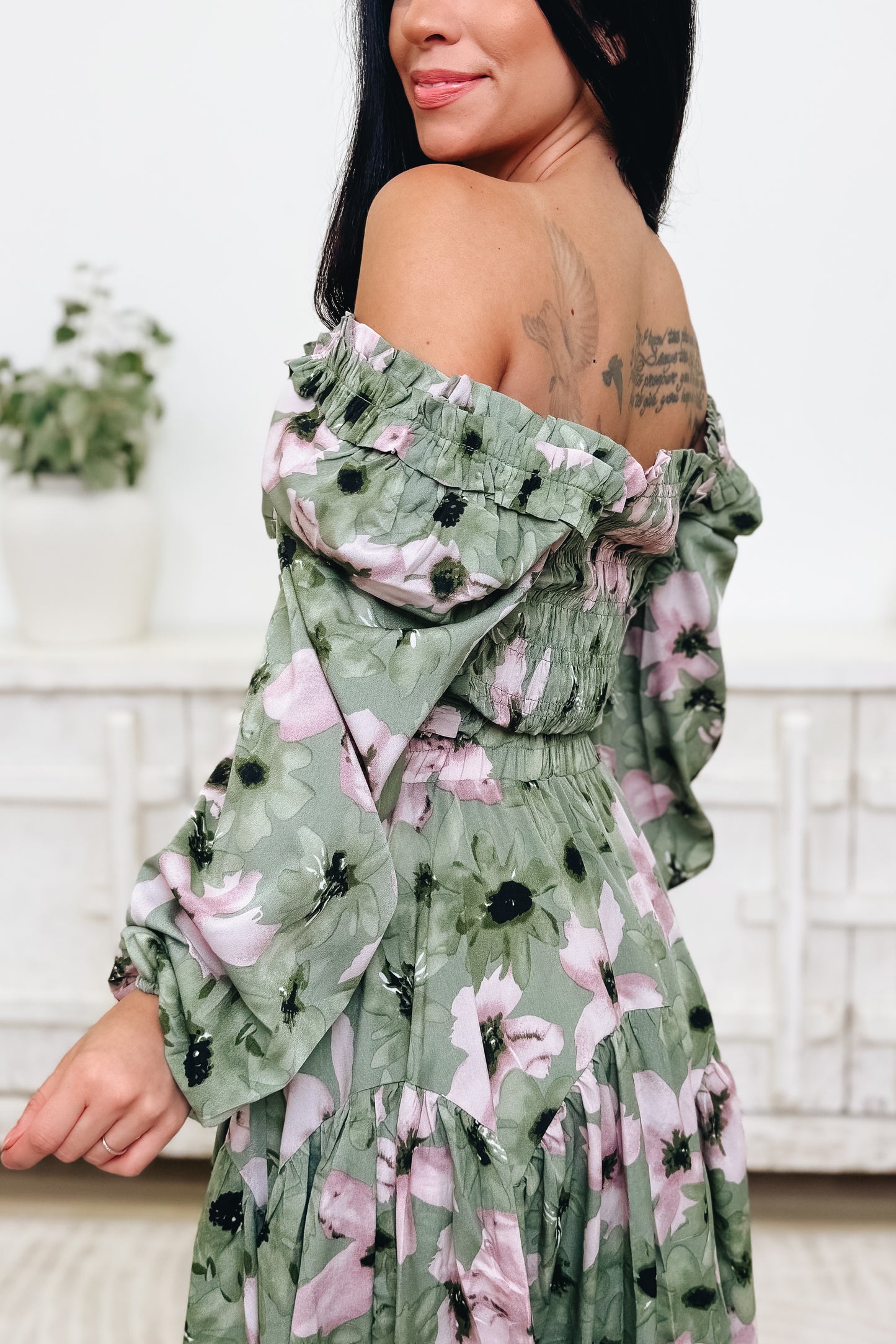 Sweet Magnolia Floral Top