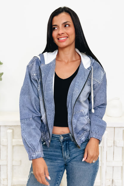 Catch It Live Fleece Zip Up Top