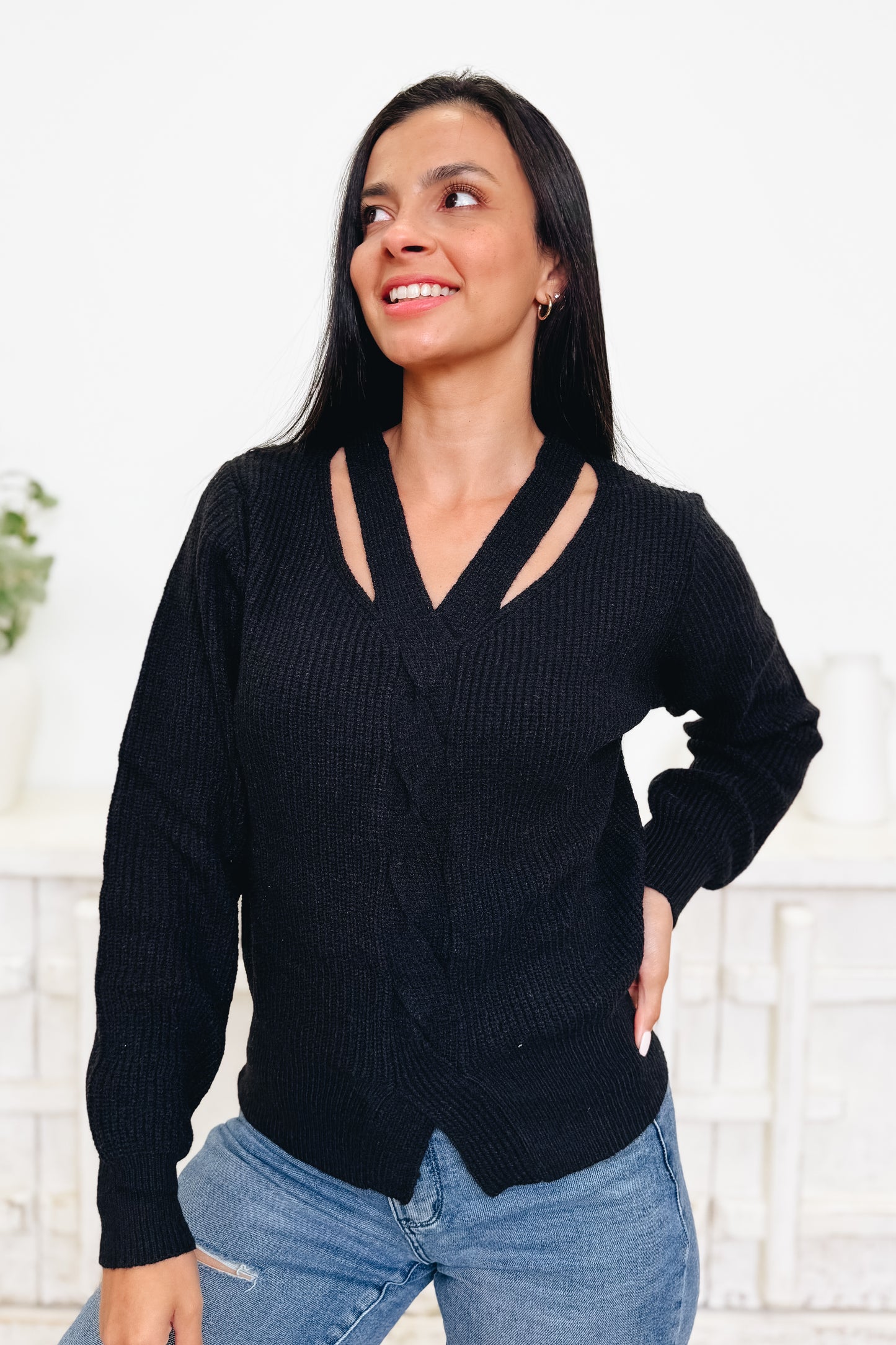 Twists & Turns Sweater - 2 Colors!