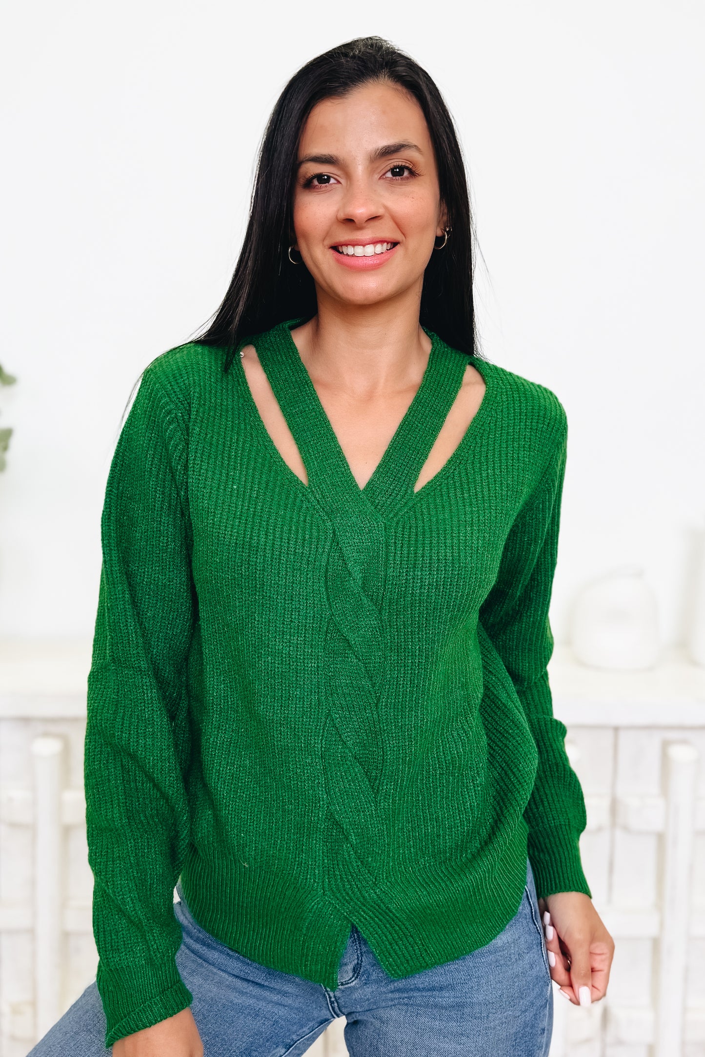 Twists & Turns Sweater - 2 Colors!