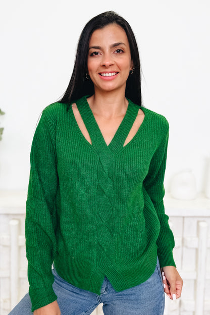 Twists & Turns Sweater - 2 Colors!