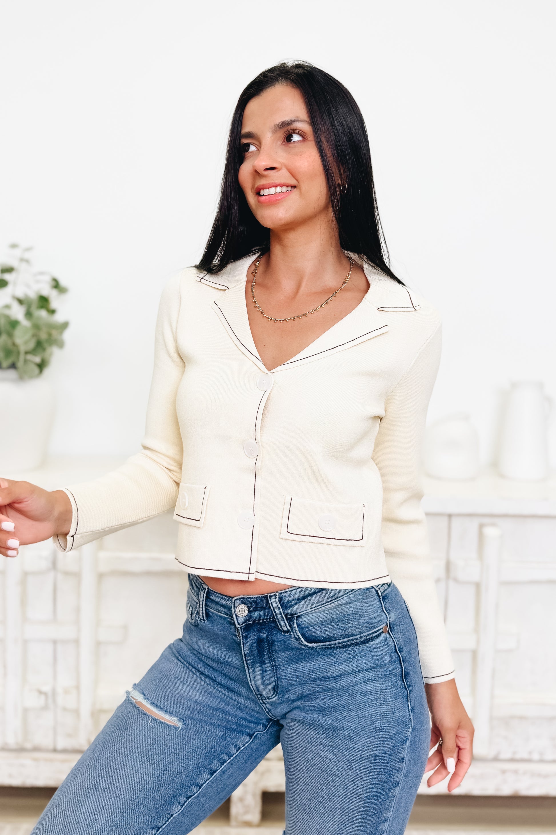 Clean Cut Cardigan