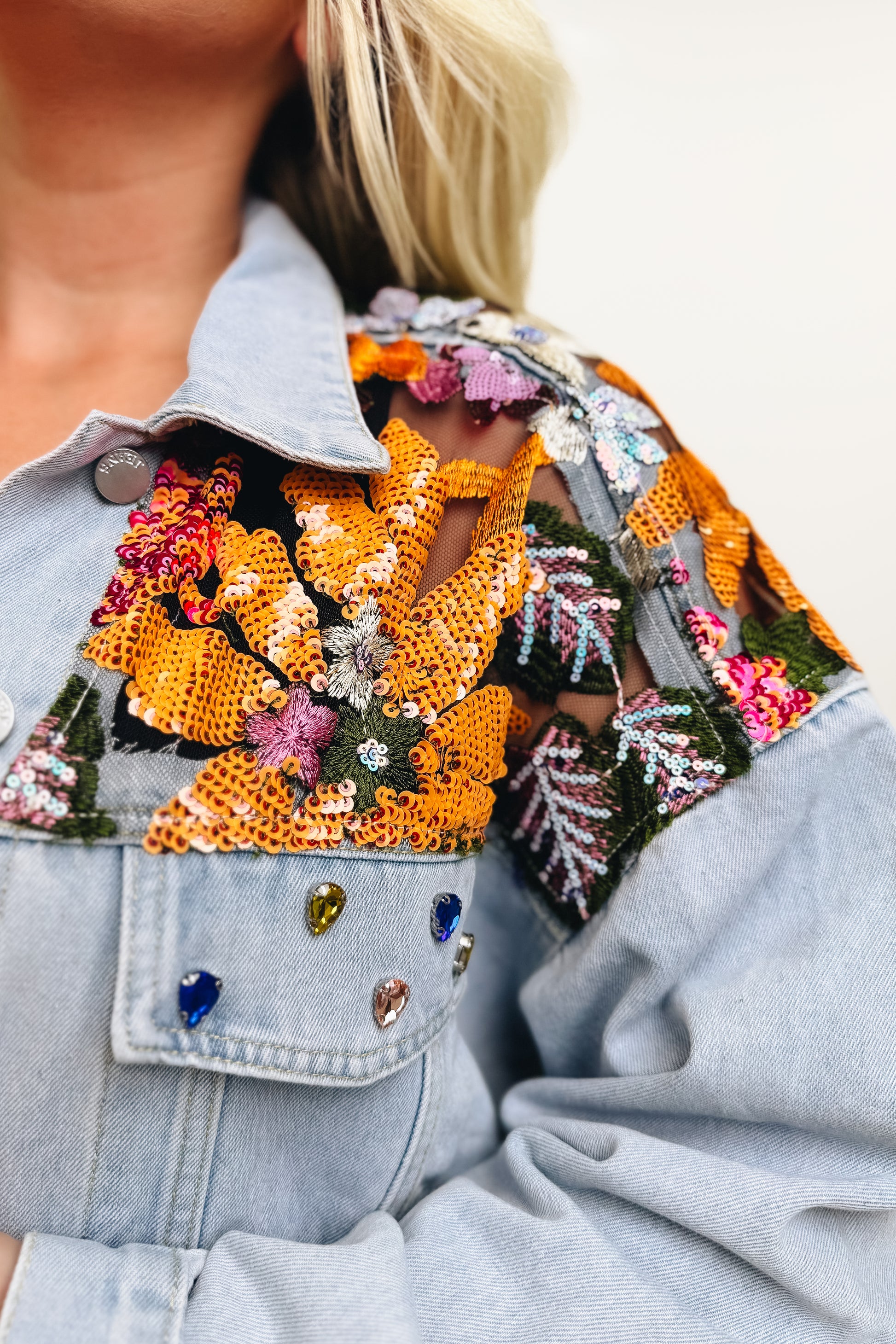 Vibrant Vibes Floral Jacket