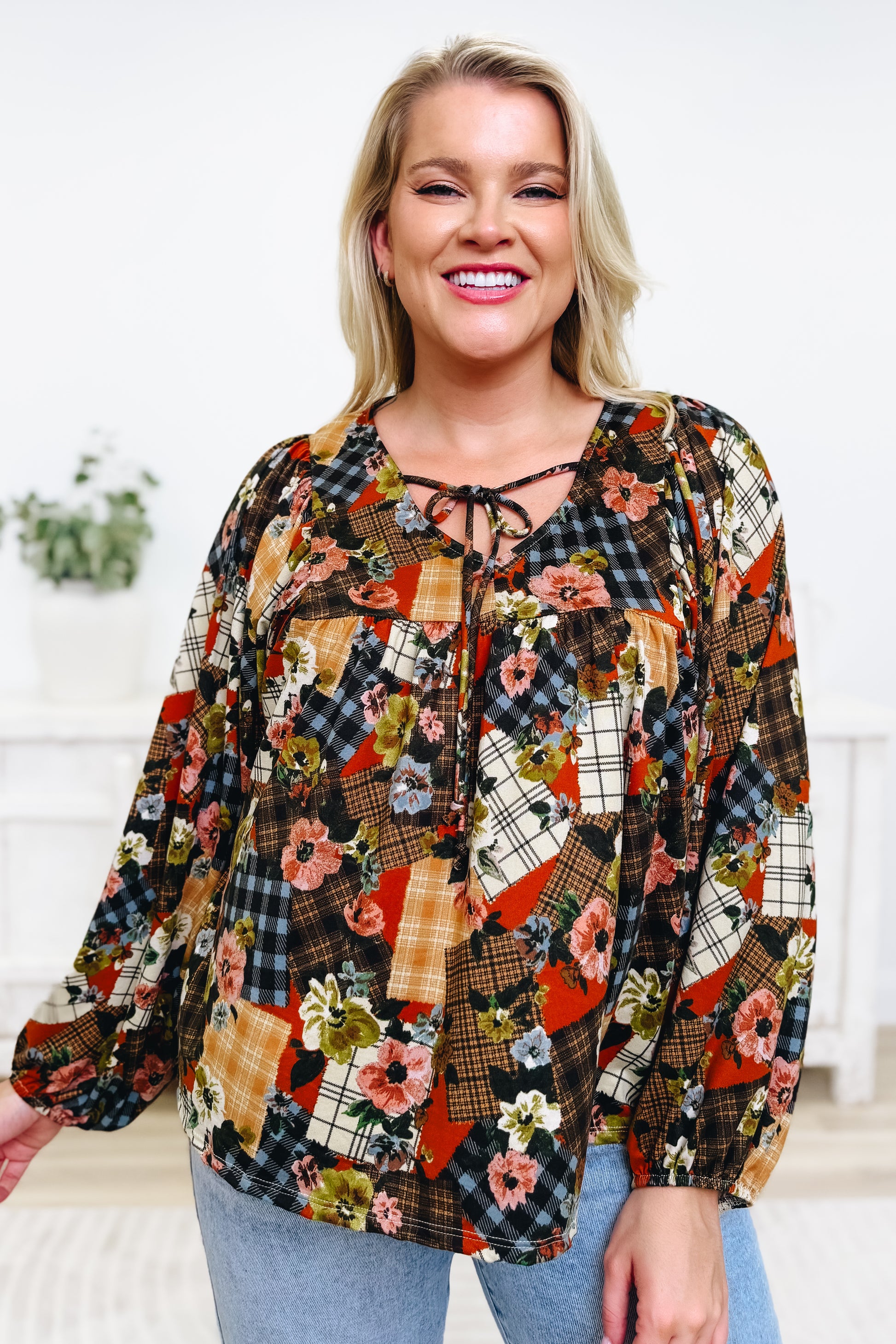 Bloom Haven Floral Top - 2 Colors!