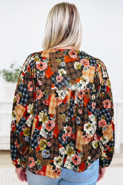 Bloom Haven Floral Top - 2 Colors!