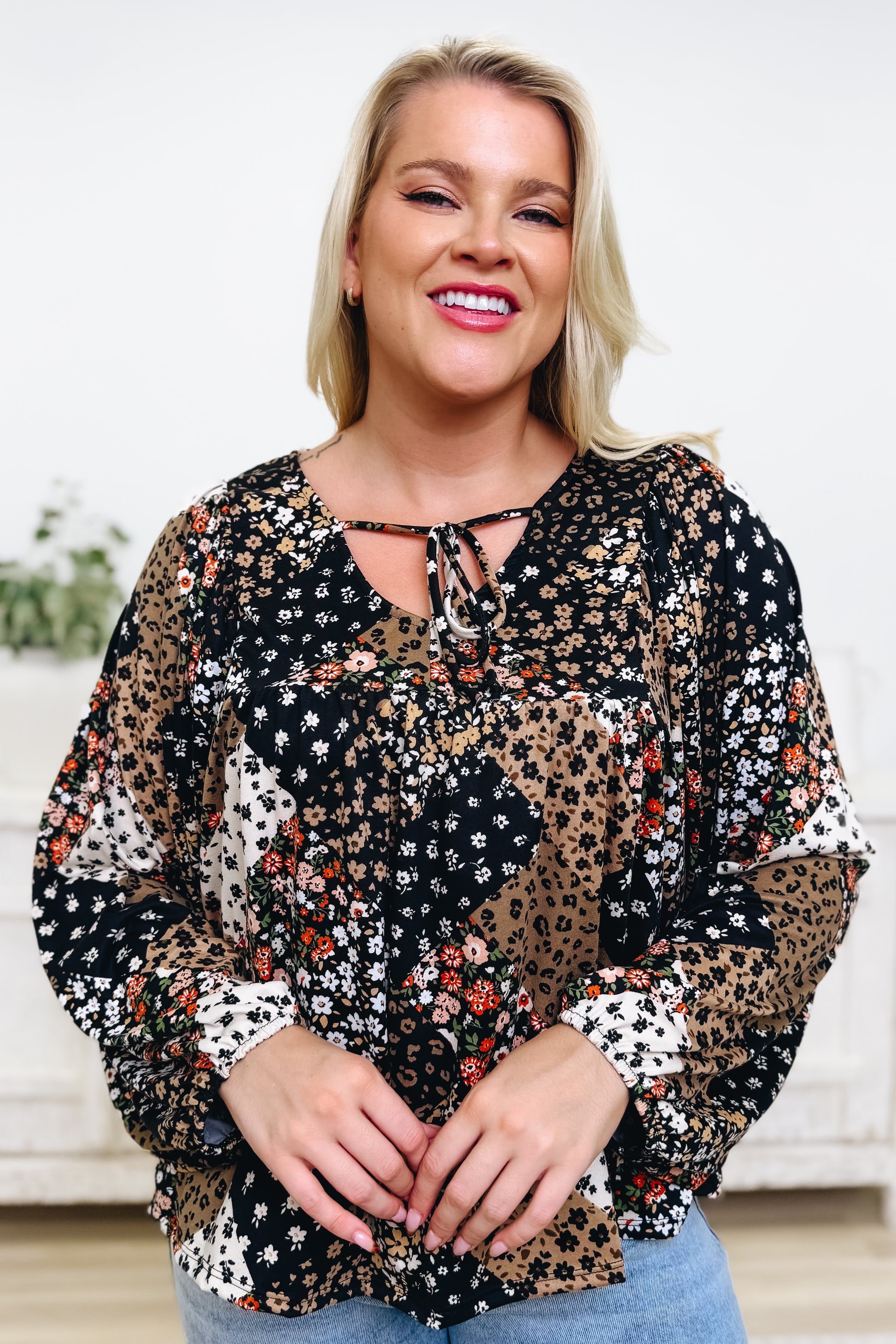 Bloom Haven Floral Top - 2 Colors!