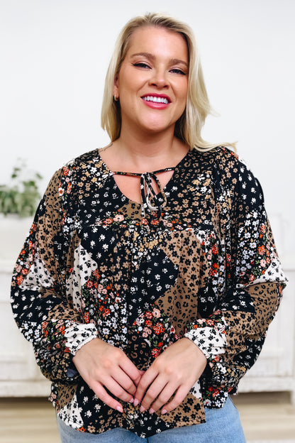 Bloom Haven Floral Top - 2 Colors!