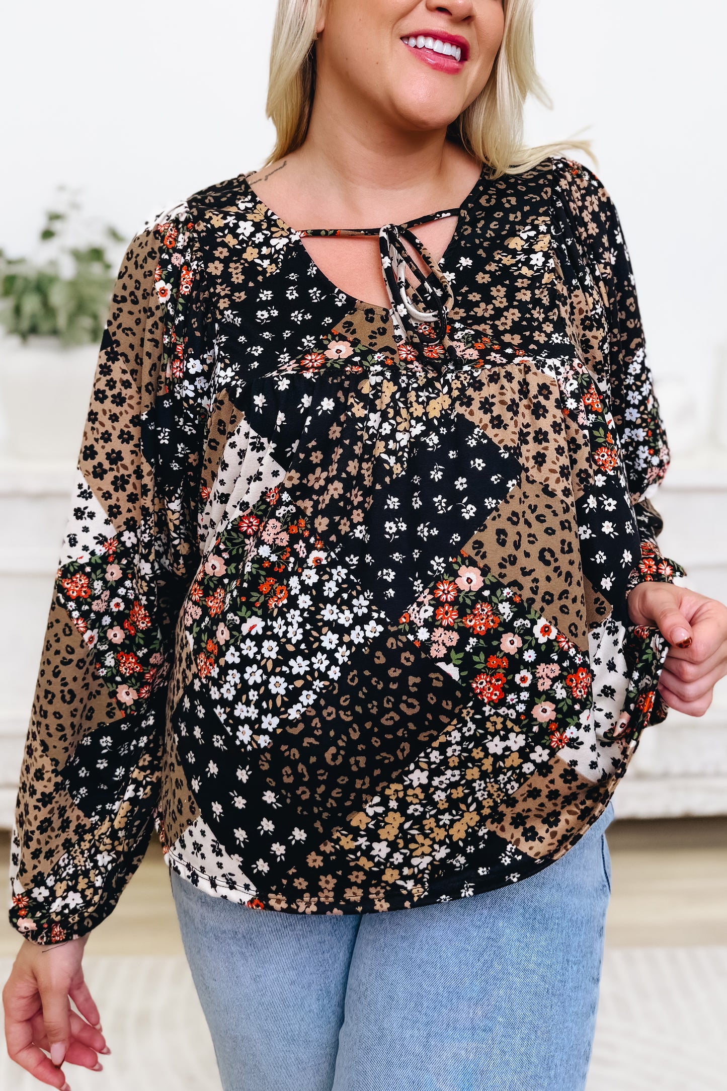 Bloom Haven Floral Top - 2 Colors!