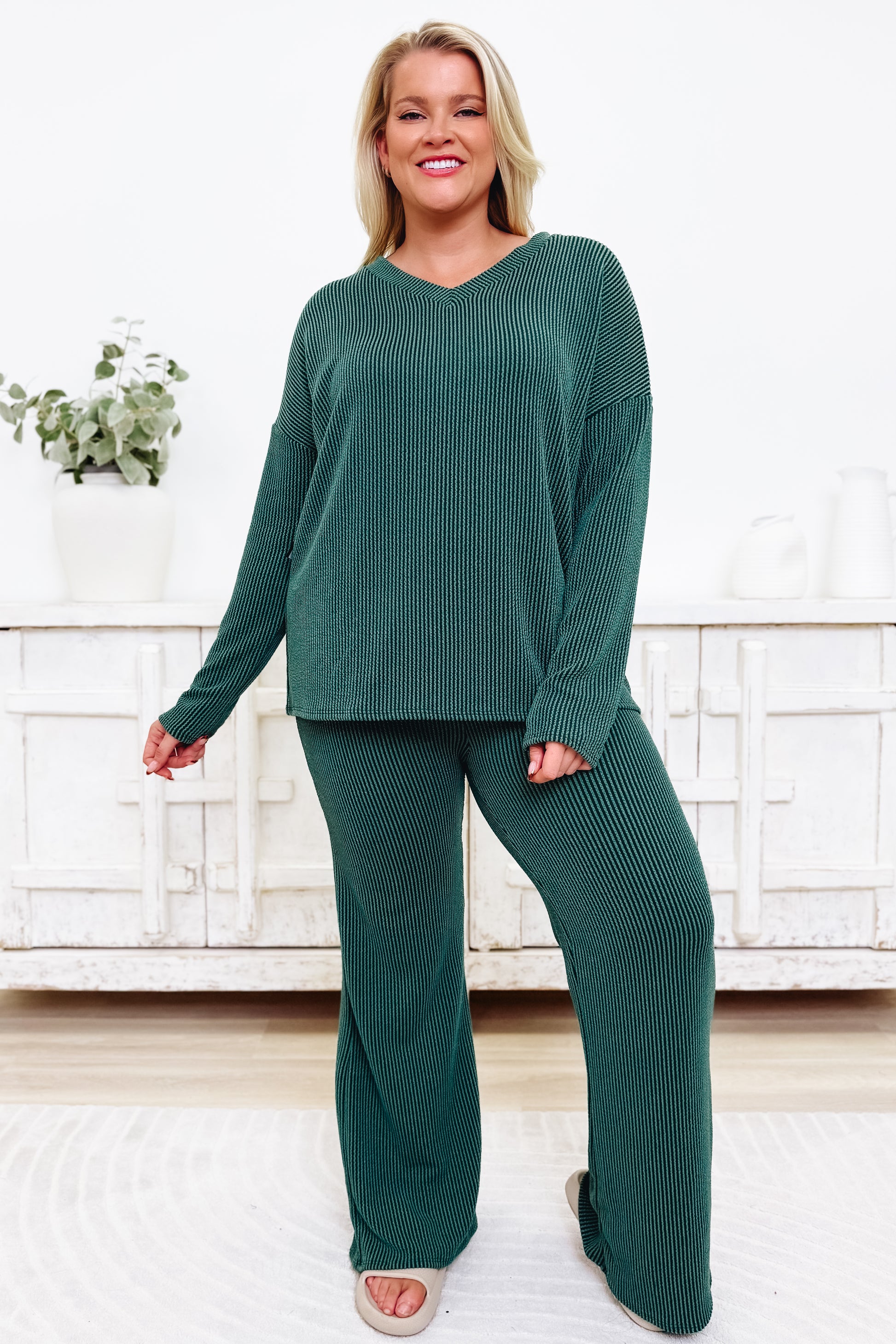 Keepin It Basic Pants Set - 2 Colors!