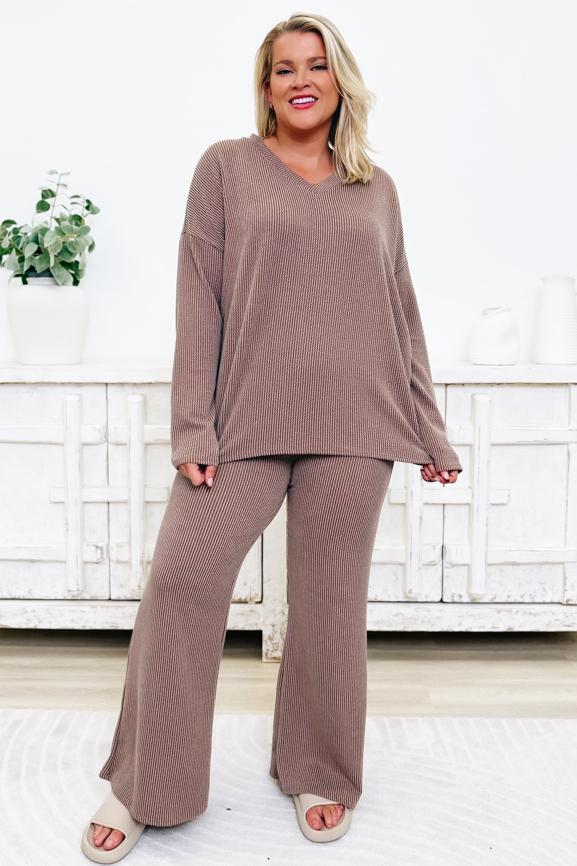 Keepin It Basic Pants Set - 2 Colors!