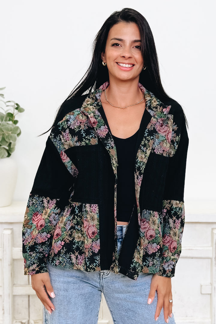 Garden Groove Button Down Top