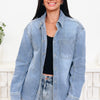 What Are You Waiting For Button Down Top