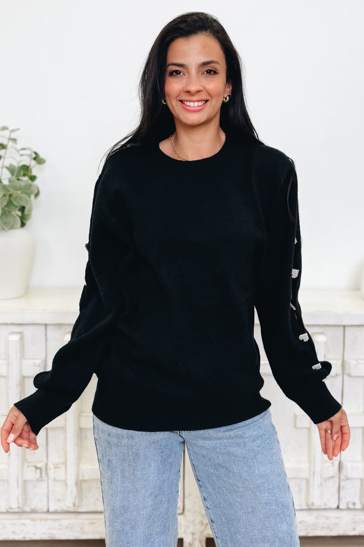 This Little Heart Of Mine Sweater Top - 2 Colors!