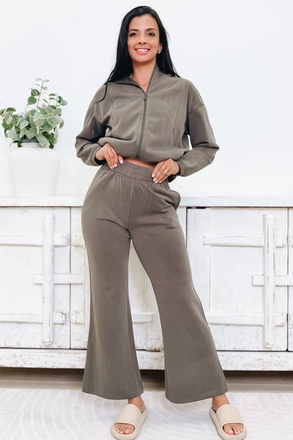 Heart + Hustle Pants - Ash Olive