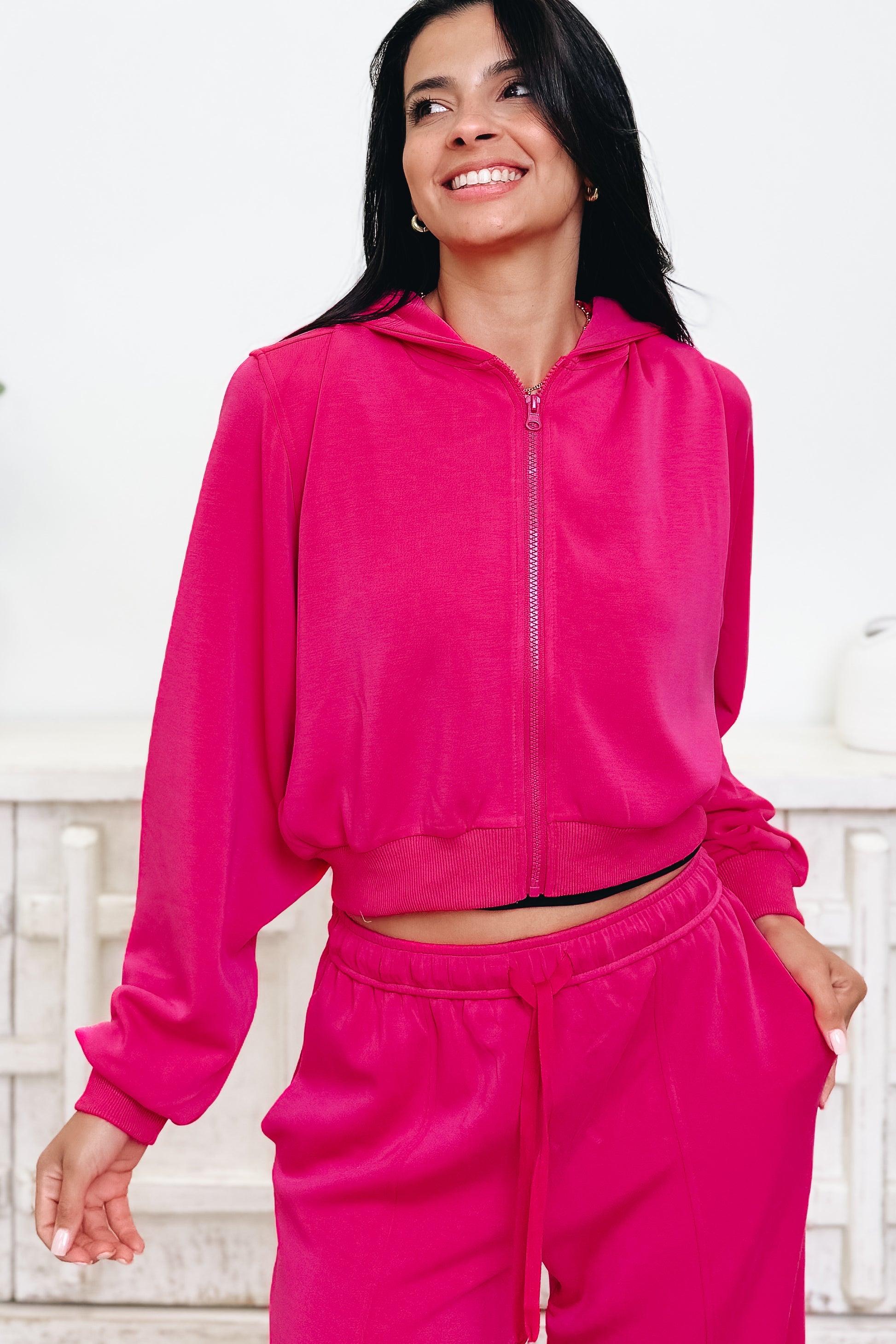 Off Duty Babe Hooded Jacket