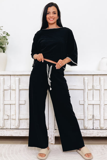 Cozy Cool Pants - Black