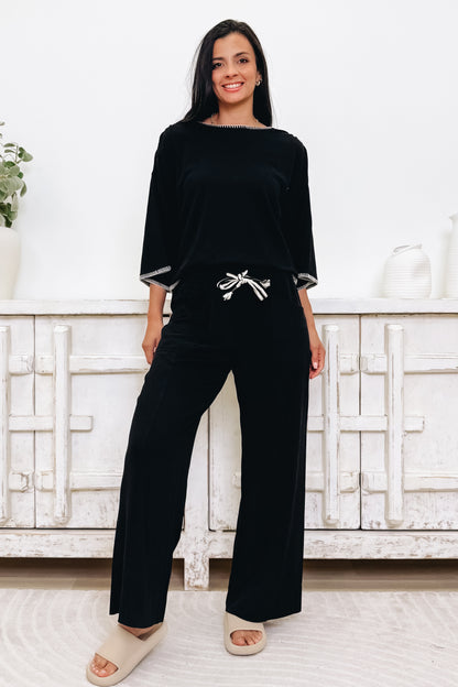 Cozy Cool Pants - Black