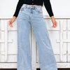 Backstage Pass By Saige Denim - High Rise Wide Leg Jeans - Medium