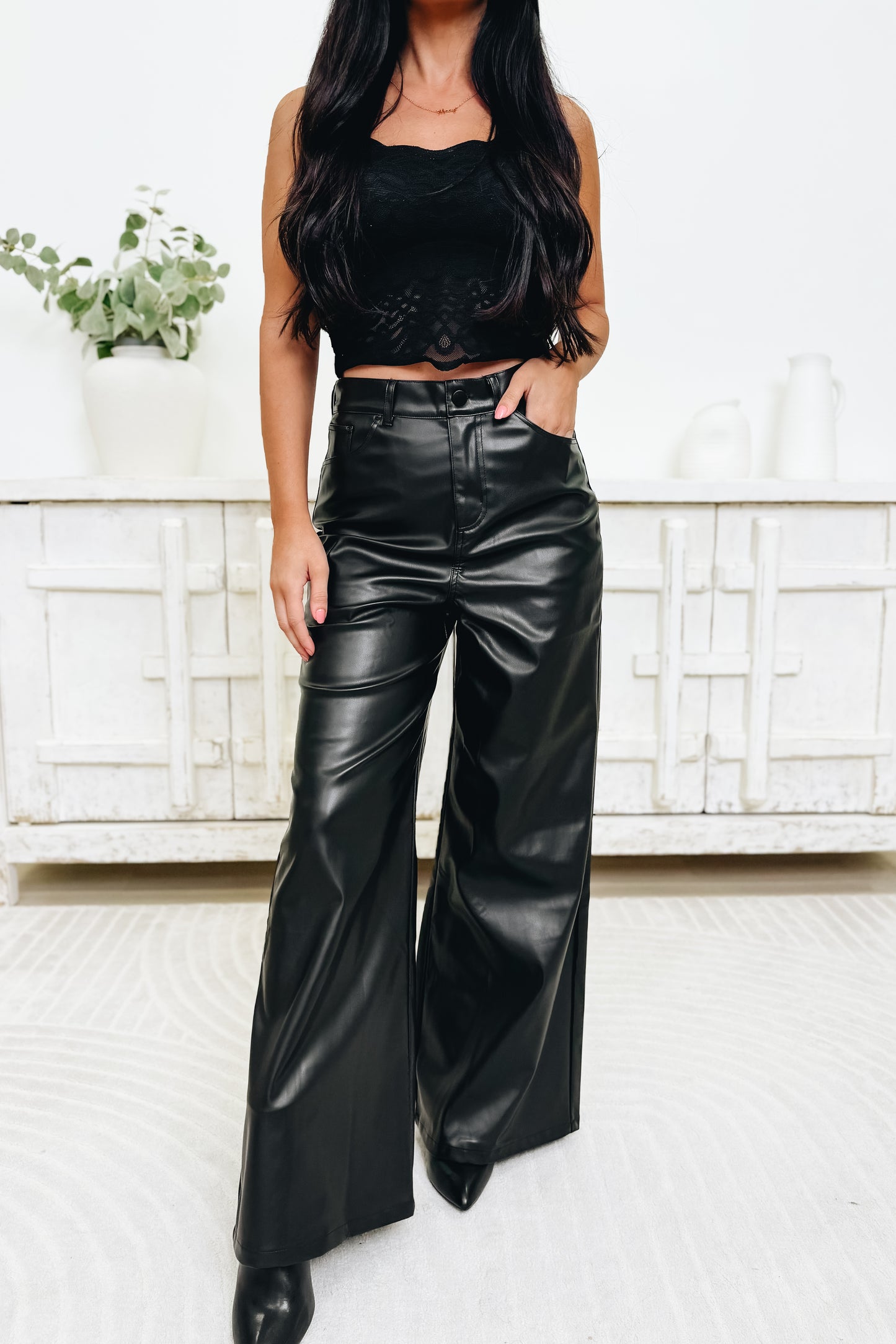 Can't Just Be Good Luck Pants - Black