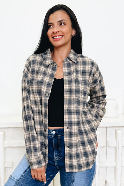 Plaid With Love Top