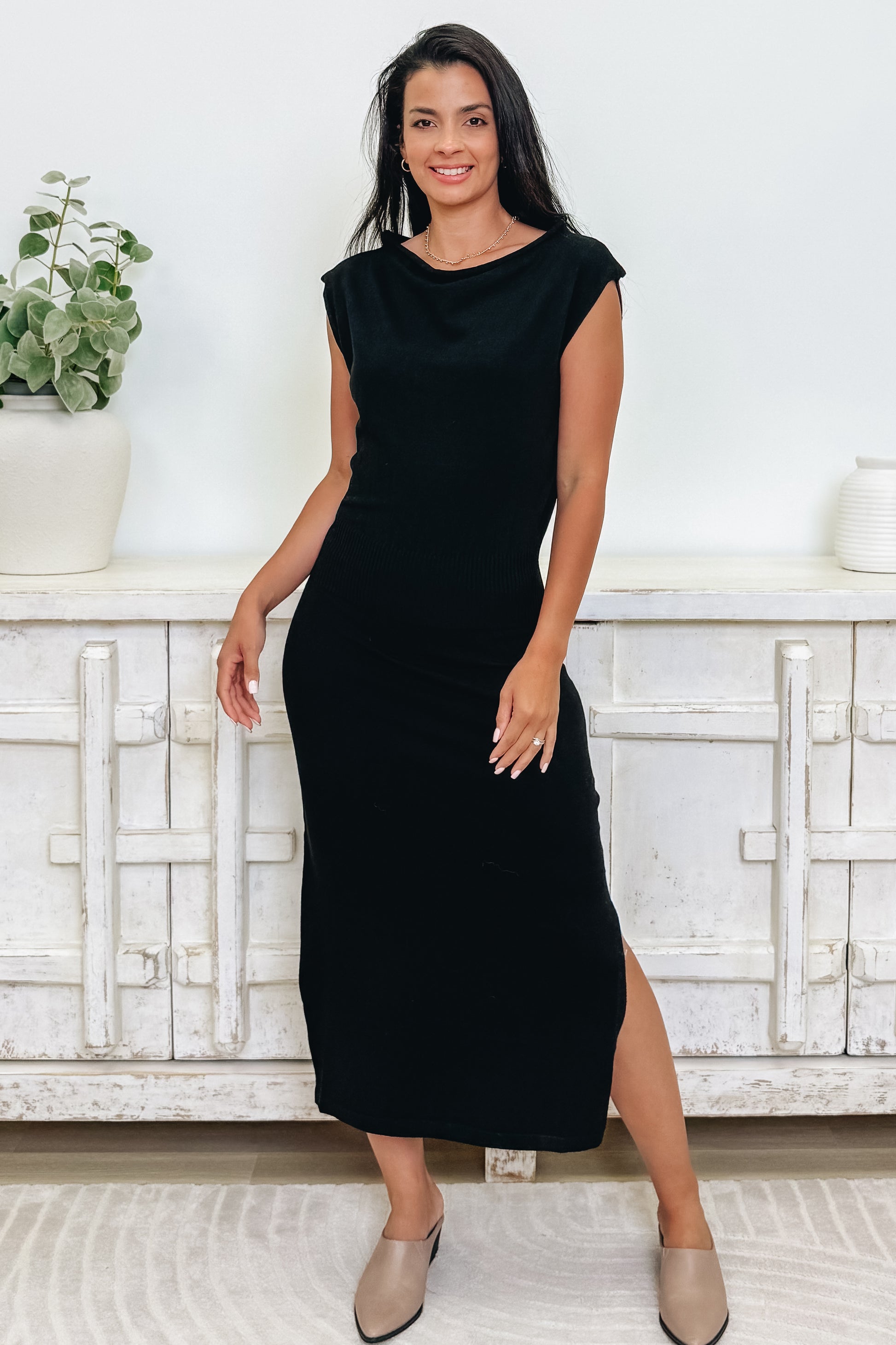 Praise You Again & Again Sweater Dress