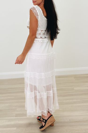 All In Stride Crochet Dress