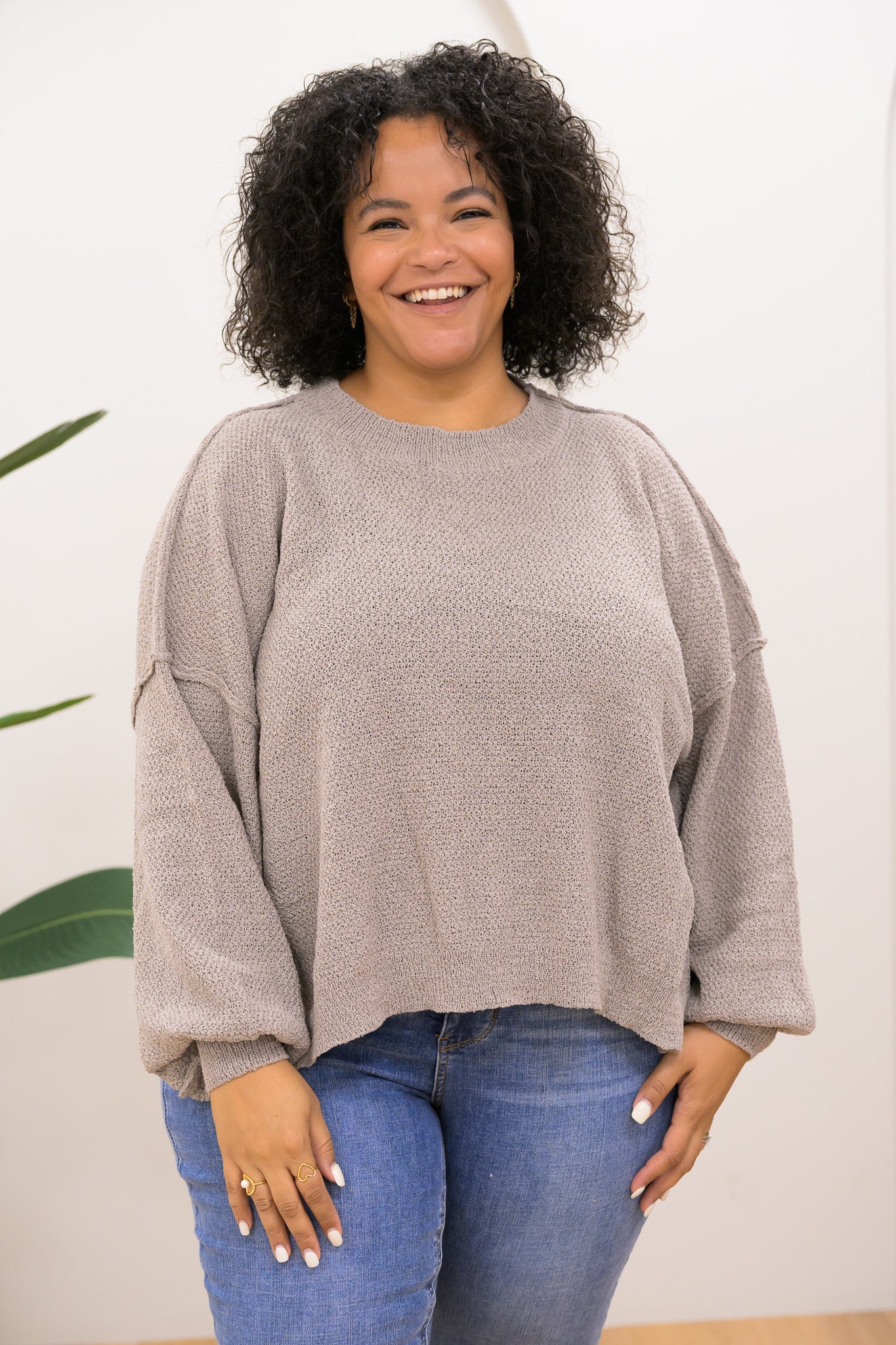 Coming Prepared Sweater Top - 5 Colors!