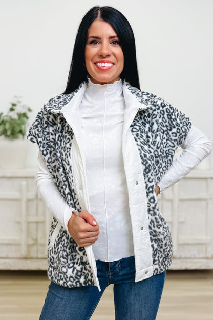 Leopard Luxe Vest - 2 Colors!