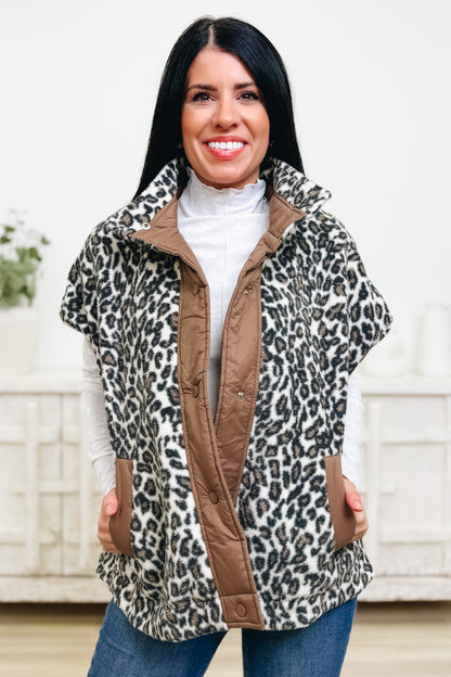 Leopard Luxe Vest - 2 Colors!