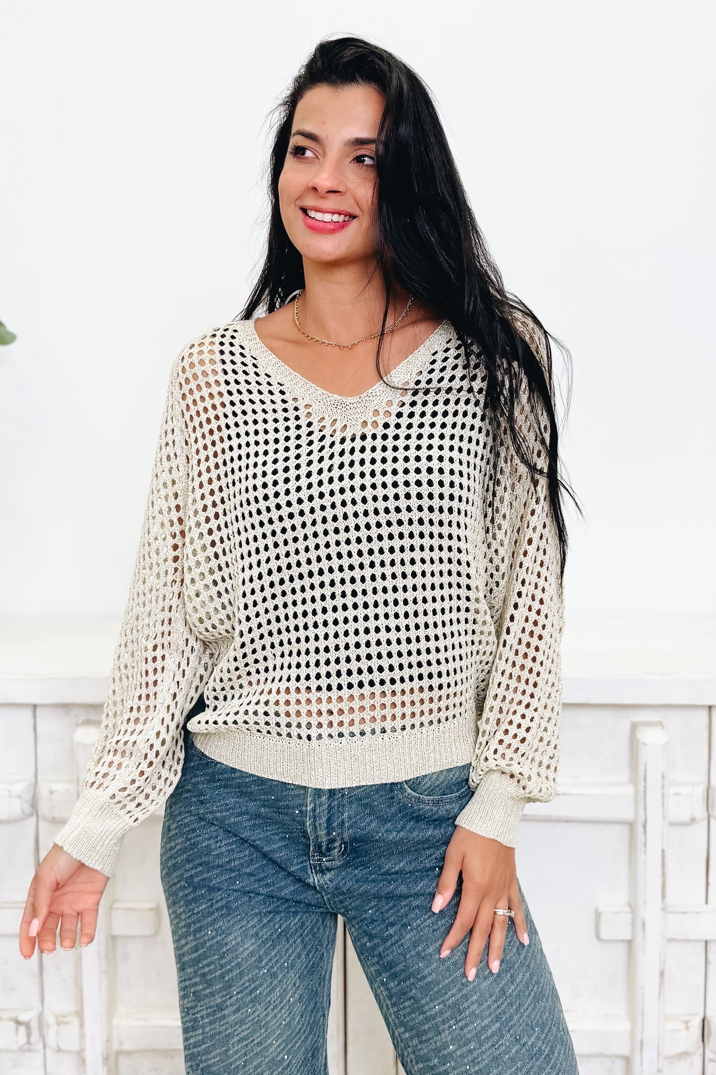 Add Your Shine Sweater - 2 Colors!