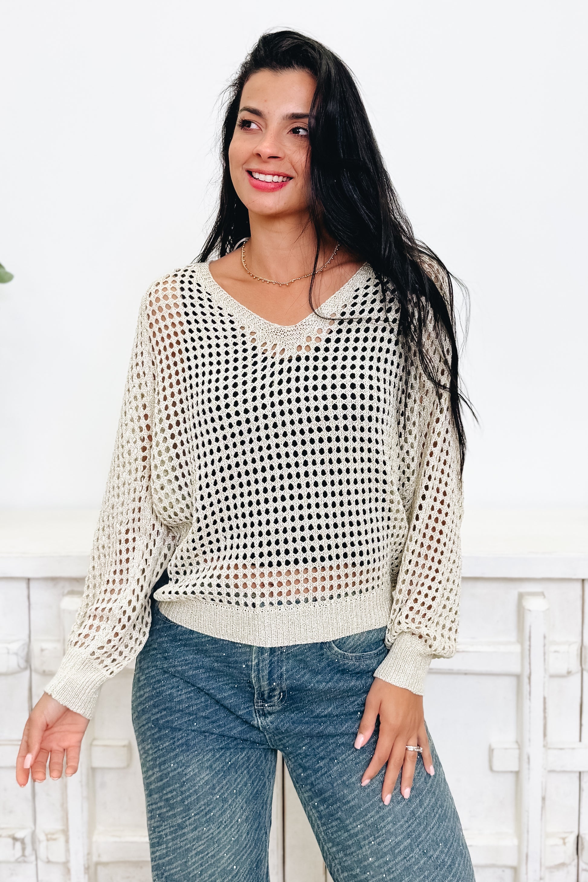 Add Your Shine Sweater - 2 Colors!